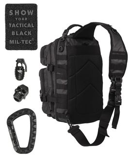 Mil-Tec Egypántos LG taktikai hátizsák, fekete