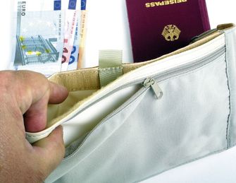 BasicNature Undercover Travel Travel pénz öv ConcealSafe Silk