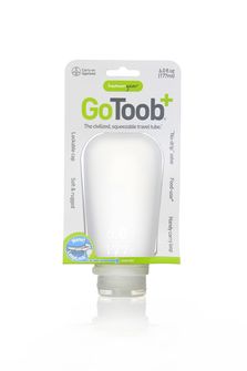 humangear GoToob+ szilikon utazó palack/pohár 177 ml átlátszó