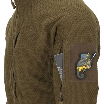 Helikon Alpha Tactical fleece cipzáras pulóver, shadow grey