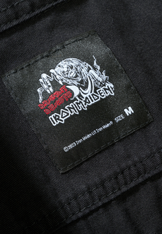 Brandit Iron Maiden Vintage ujjatlan NOTB póló, Fekete