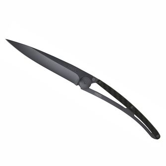 Deejo összecsukható kés Composite black carbon