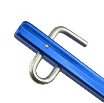 BasicNature Stabil sátorszögek 30 cm kék 4 db