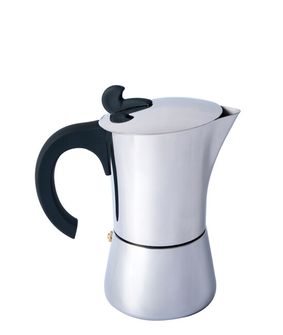 BasicNature rozsdamentes acélból készült eszpresszó kávéfőző 2 csészére