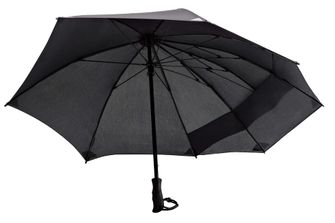 EuroSchirm Swing Hátizsák Hátizsák Esernyő Esőpajzs fekete