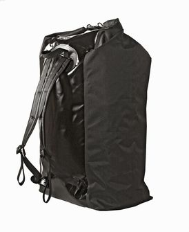 BasicNature Duffelbag vízálló hátizsák Duffel Bag nehéz szállítmányozáshoz és kalandhoz 180 L Fekete