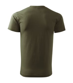 Malfini Basic férfi póló, katonai színű