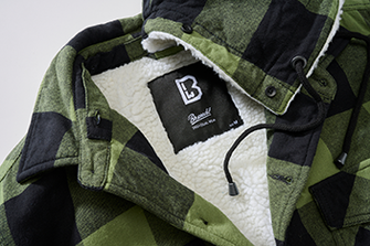 Brandit Lumber kapucnis dzseki, fekete/oliva