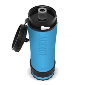 Lifesaver szűrő és víztisztító palack, 400 ml, kék