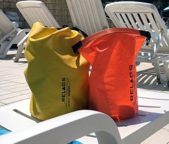 BasicNature 500D vízálló hátizsák 500D 10 l sárga