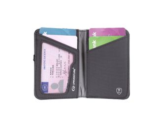 Lifeventure RFID kártya pénztárca pénztárca &#039; szürke