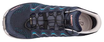 Lowa Maddox GTX Lo Ls tornacipő, acélkék/rózsaszín