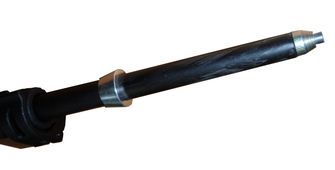BasicNature 3-részes karbon rúd hosszabbítóval 102-250 cm-es meghosszabbítással