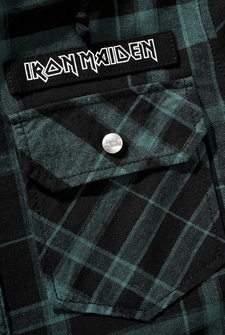 Brandit Iron Maiden Eddy kapucnis ing, fekete zöld