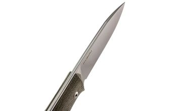 Lionsteel bozótvágó kés acélból készült Sleipner B35 CVG fix pengével