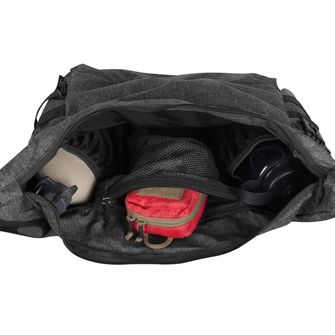 Helikon-Tex BUSHCRAFT SATCHEL táska - nylon és poliészter keveréke - melange fekete-szürke