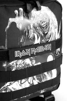 Brandit Iron Maiden US Cooper hátizsák Eddy Glow 40L, fekete, fekete