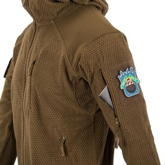 Helikon Alpha Hoodie fleece dzseki, olívazöld
