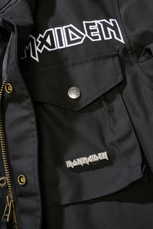 Brandit Iron Maiden M65 kabát, fekete