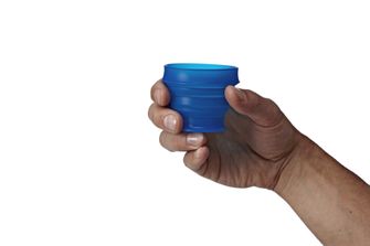 humangear GoCup összecsukható, higiénikus és csomagolható utazó pohár &#039; 118 ml kék