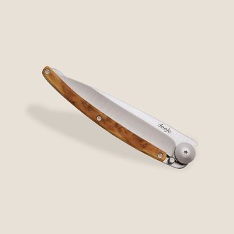 Deejo összecsukható kés, Wood juniper