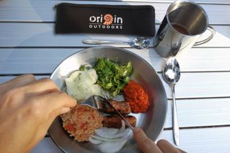 Origin Outdoors vacsora evőeszköz készlet Biwak