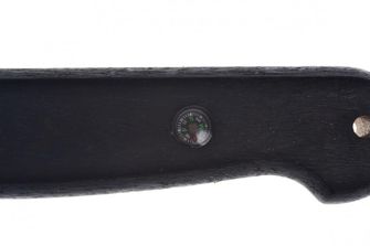 Long machete dobókéssel, 68cm
