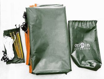 Origin Outdoors Ripstop Pro ponyva akasztási pontokkal és UV védelemmel