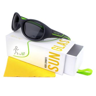 ActiveSol Kids @school sports Gyerek polarizált napszemüveg szürke/zöld