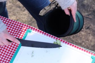 Coghlans Pop-Up Camping Stuffbag 3,3 literes sötétzöld mini kuka