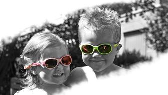 ActiveSol Kids Girl Gyerekek Polarizált pillangó napszemüveg