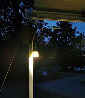 Origin Outdoors csatlakoztatható LED lámpa kék 200 lumen meleg fehér