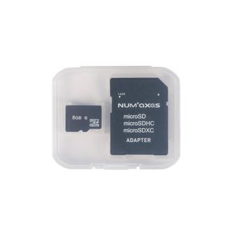 NUM´AXES 8GB Micro SDHC Class 10 memóriakártya adapterrel