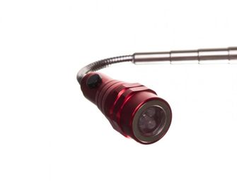 REMY LED teleszkópos lámpa mágnessel, piros 17cm