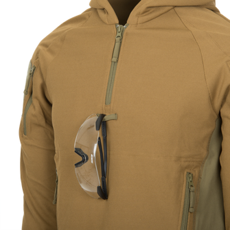 Helikon-Tex Range Hoodie - Topcoat kapucnis pulóver, szürke / fekete