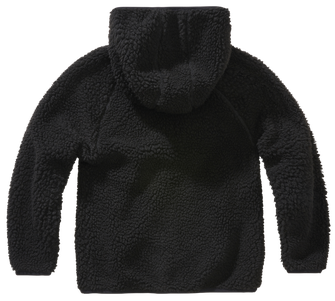 Brandit Teddy gyerek fleece dzseki, fekete