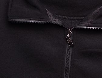 Paulo Midd Zipper pulóver fekete