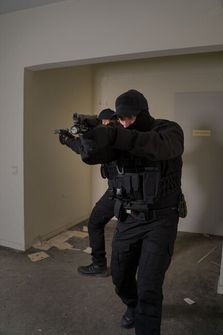 Pentagon Police öv, fekete, 5cm