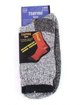Polar 2-rétegű termo zoknik, 1 pár szürke