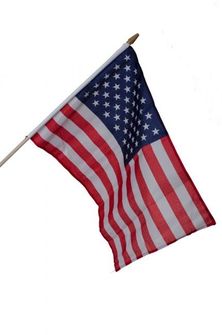 Az Egyesült Államok zászlaja 43 cm x 30 cm kicsi
