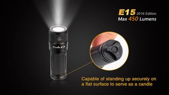 Fenix LED E15 XP-G2 zseblámpa, 450 lumen