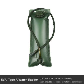 WARAGOD Flöde taktikai víztartályos hátizsák, fekete