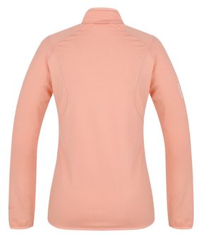Husky női cipzáras melegítő pulóver Tarp cipzár világos rózsaszín