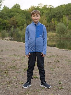Husky Gyermek cipzáras pulóver Ane K kék