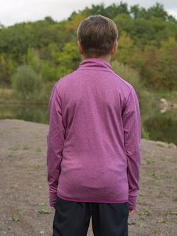 Husky Gyermek cipzáras pulóver Ane K magenta színben