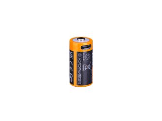 Fenix újratölthető akkumulátor RCR123A 800 mAh USB-C Li-ion