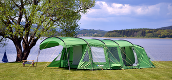Husky Caravan 22 sátor, zöld