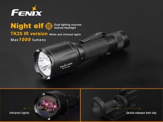 Fenix TK25 IR taktikai LED elemlámpa, 1000 lumen