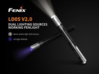 Fenix LD05 High CRI + UV elemlámpa