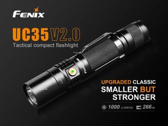 Újratölthető zseblámpa Fenix UC35 XP-L, 1000 lumen